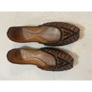 Echt Leder Shoes sequin beaded detail handmade flats